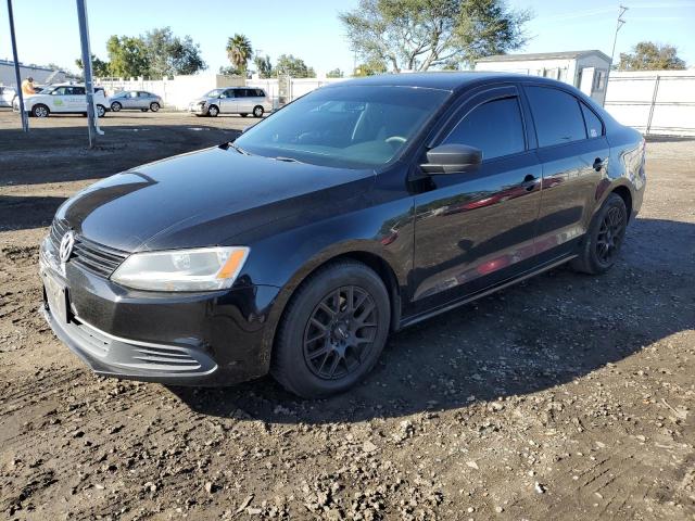 3VW2K7AJ2DM208867 - 2013 VOLKSWAGEN JETTA BASE BLACK photo 1