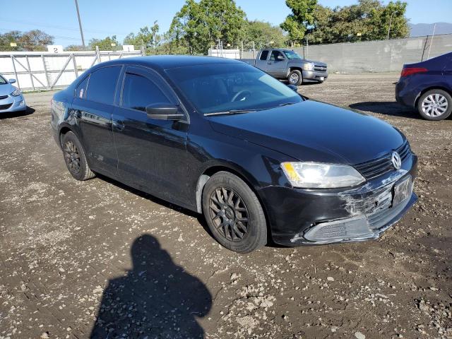 3VW2K7AJ2DM208867 - 2013 VOLKSWAGEN JETTA BASE BLACK photo 4