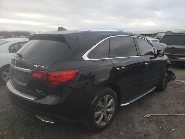 5FRYD4H81EB048770 - 2014 ACURA MDX ADVANC BLACK photo 3