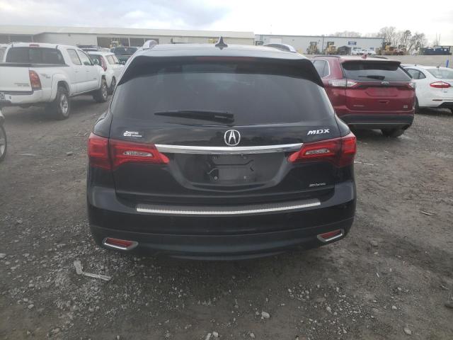5FRYD4H81EB048770 - 2014 ACURA MDX ADVANC BLACK photo 6