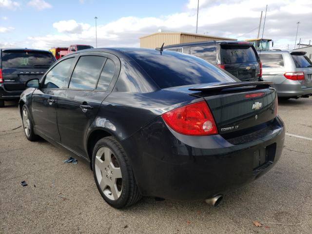 1G1AD5F54A7213219 - 2010 CHEVROLET COBALT LEV BLACK photo 3