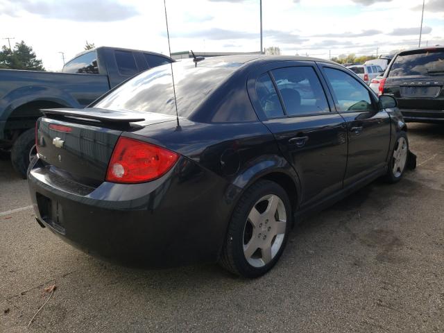 1G1AD5F54A7213219 - 2010 CHEVROLET COBALT LEV BLACK photo 4