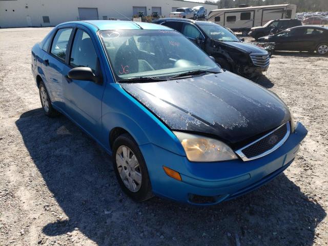 1FAFP34N47W315328 - 2007 FORD FOCUS ZX4 BLUE photo 1