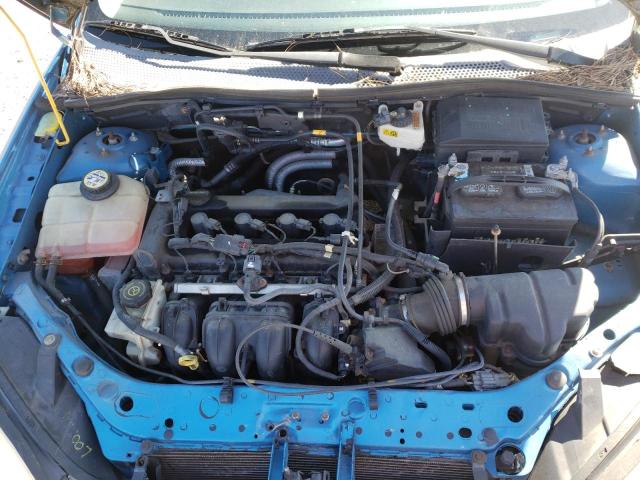 1FAFP34N47W315328 - 2007 FORD FOCUS ZX4 BLUE photo 7