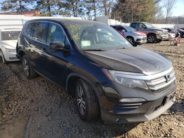 5FNYF6H76GB121990 - 2016 HONDA PILOT EXLN GRAY photo 1