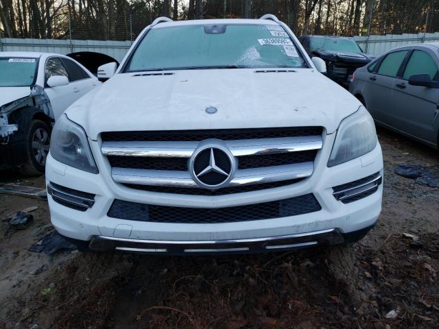 4JGDF6EE1FA518544 - 2015 MERCEDES-BENZ GL 450 4MA WHITE photo 5