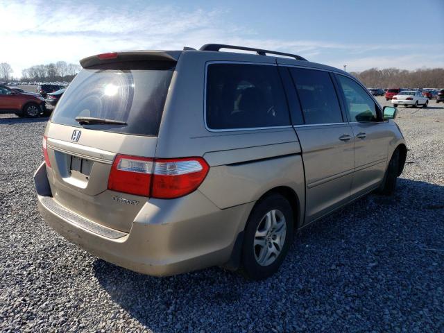 5FNRL38495B416581 - 2005 HONDA ODYSSEY EX GOLD photo 3