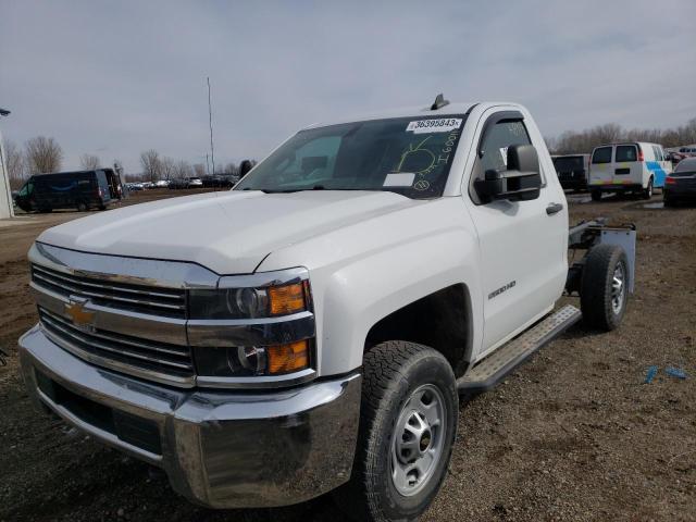 1GB0CUEG2HZ188973 - 2017 CHEVROLET SILVERADO WHITE photo 1