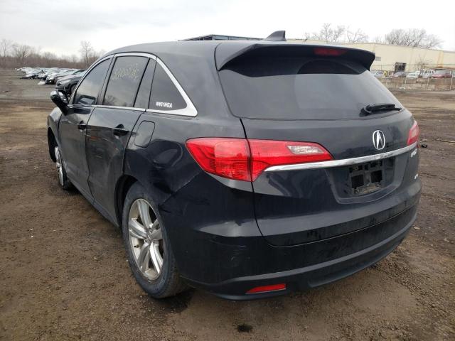 5J8TB4H35DL016262 - 2013 ACURA RDX BLACK photo 3