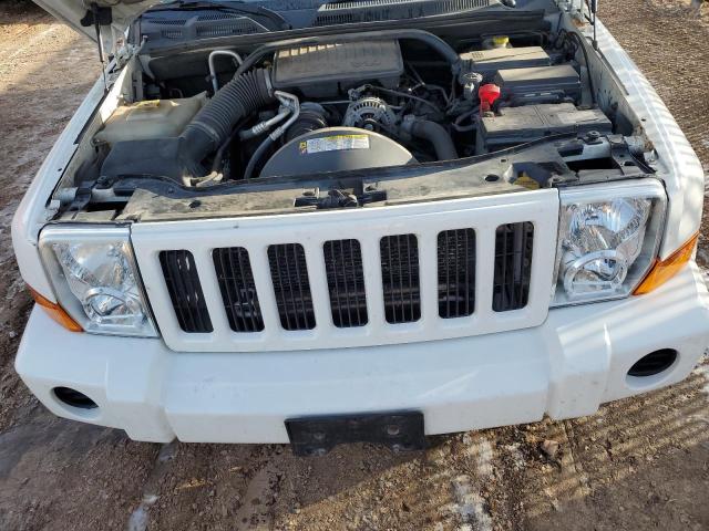 1J4RG4GK5AC162041 - 2010 JEEP COMMANDER WHITE photo 12