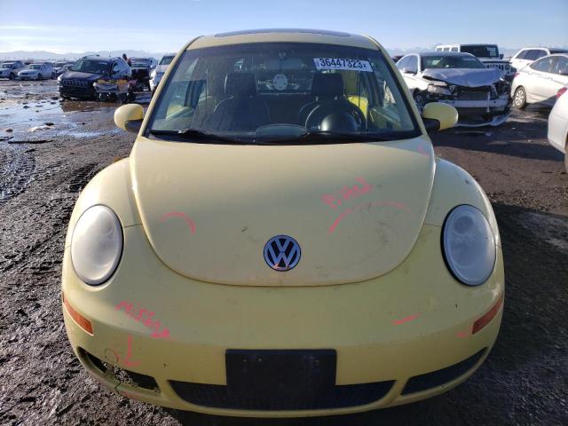 3VWRG31C87M521839 - 2007 VOLKSWAGEN NEW BEETLE YELLOW photo 5