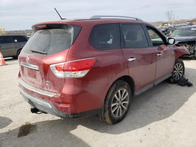 5N1AR2MM5DC642362 - 2013 NISSAN PATHFINDER MAROON photo 4