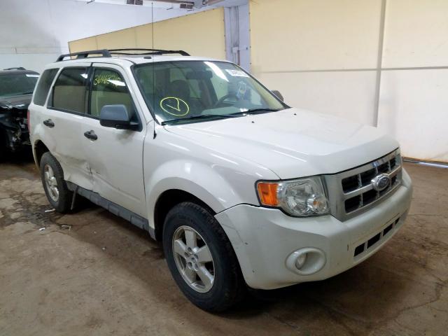 1FMCU03G19KA60859 - 2009 FORD ESCAPE XLT WHITE photo 1