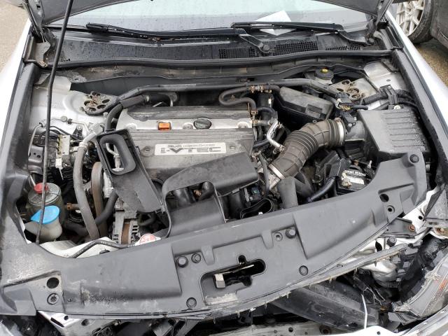 JHMCP26828C044401 - 2008 HONDA ACCORD EXL SILVER photo 11