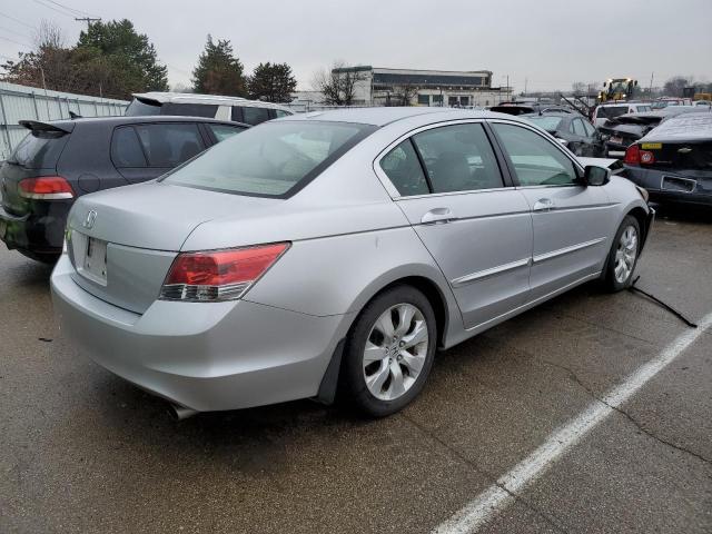 JHMCP26828C044401 - 2008 HONDA ACCORD EXL SILVER photo 3