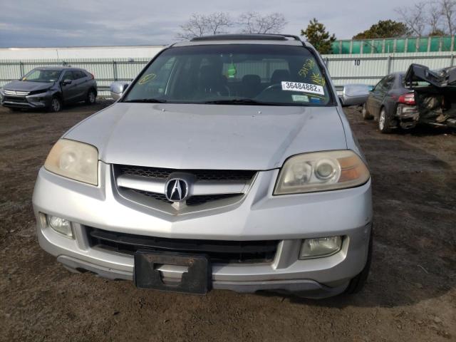 2HNYD18925H521587 - 2005 ACURA MDX TOURIN SILVER photo 9