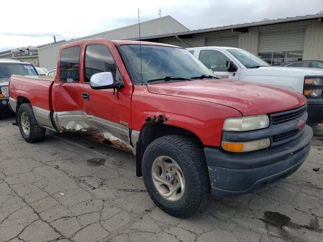 2GCEC19V5Y1347874 - 2000 CHEVROLET SILVERADO RED photo 4