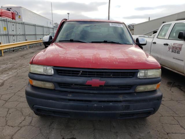 2GCEC19V5Y1347874 - 2000 CHEVROLET SILVERADO RED photo 5