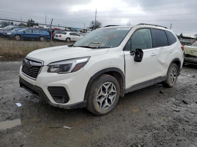 JF2SKAJC3MH534720 - 2021 SUBARU FORESTER P WHITE photo 1