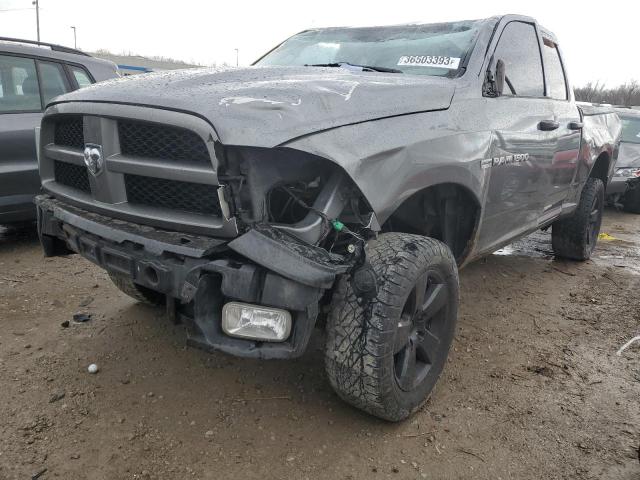 1C6RD7FT6CS344003 - 2012 DODGE RAM 1500 S GRAY photo 1