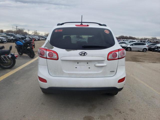 5XYZGDAB4CG144692 - 2012 HYUNDAI SANTA FE G WHITE photo 6