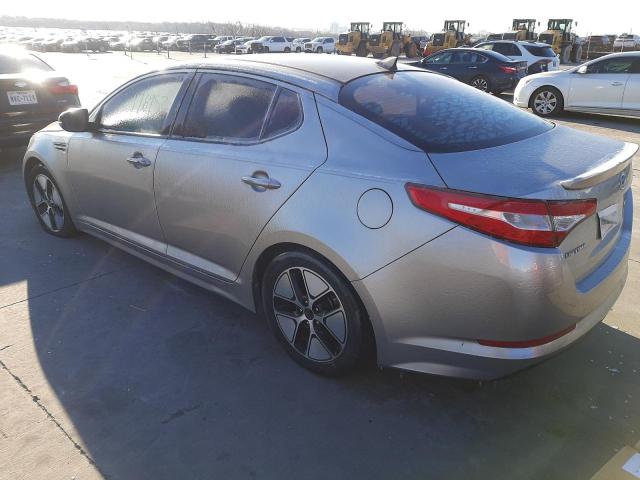 KNAGM4AD3C5009243 - 2012 KIA OPTIMA HYB SILVER photo 3