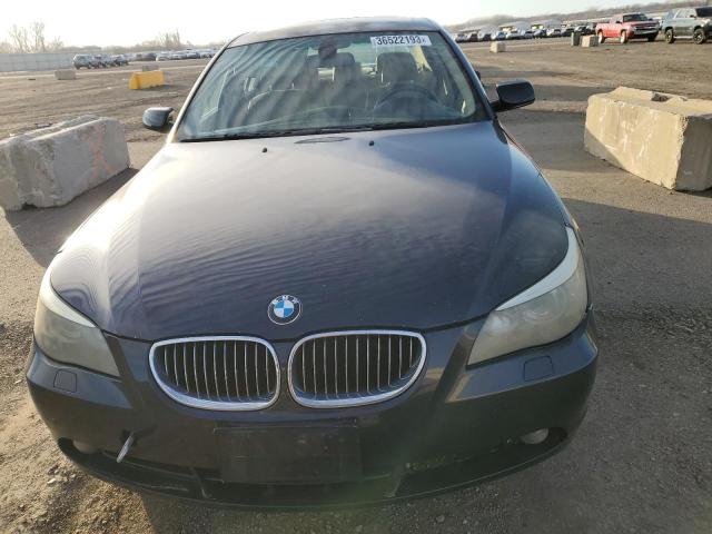 WBANF73567CU26902 - 2007 BMW 530 XI BLUE photo 5