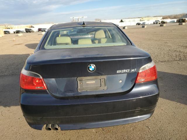 WBANF73567CU26902 - 2007 BMW 530 XI BLUE photo 6