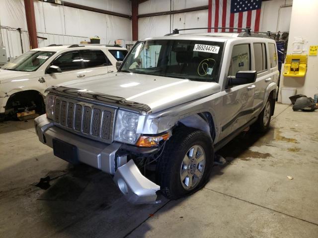 1J8HG48K88C154714 - 2008 JEEP COMMANDER 银色 照片 2