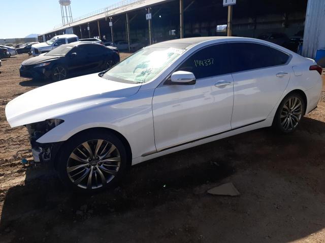 KMHGN4JE8FU041331 - 2015 HYUNDAI GENESIS 3. SILVER photo 1