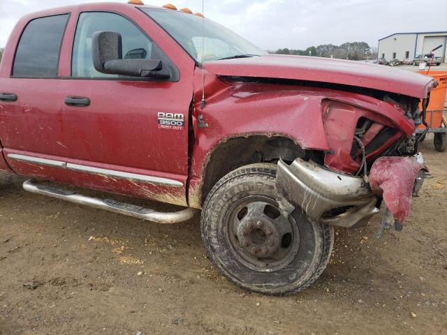 3D7MX48A48G218117 - 2008 DODGE RAM 3500 S RED photo 9