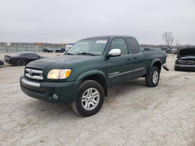 5TBBT44154S442665 - 2004 TOYOTA TUNDRA ACC GREEN photo 1