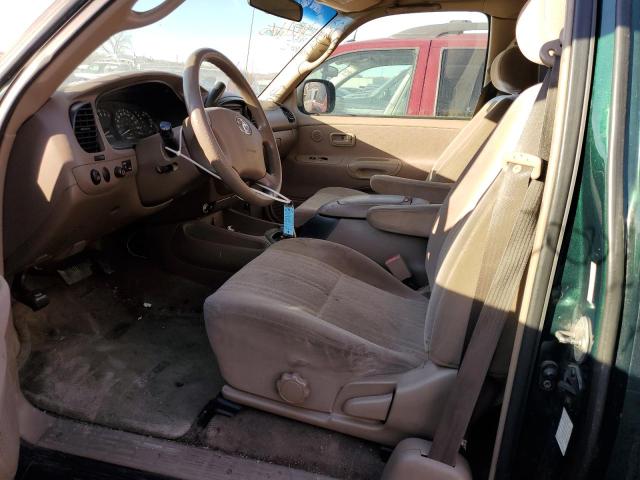5TBBT44154S442665 - 2004 TOYOTA TUNDRA ACC GREEN photo 7