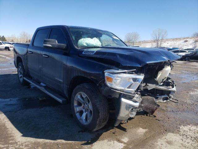 1C6SRFFT6KN587482 - 2019 RAM 1500 BIG H BLUE photo 1