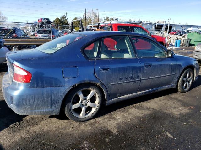 4S3BL616386209912 - 2008 SUBARU LEGACY 2.5 BLUE photo 3