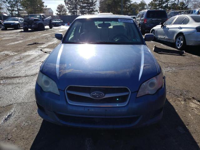 4S3BL616386209912 - 2008 SUBARU LEGACY 2.5 BLUE photo 5