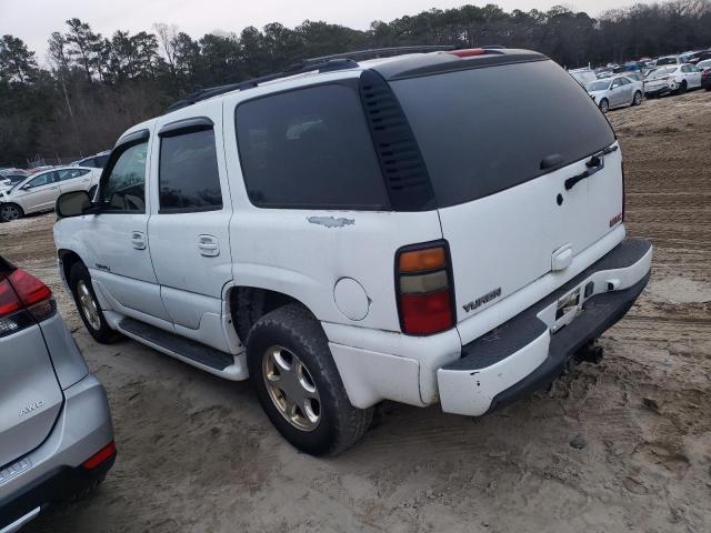 1GKEK63U25J262951 - 2005 GMC YUKON DENA WHITE photo 2