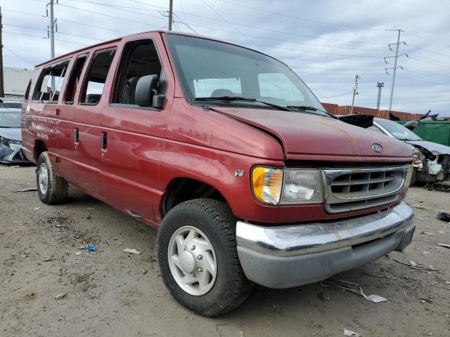 1FBSS31L9YHA12730 - 2000 FORD ECONOLINE MAROON photo 4