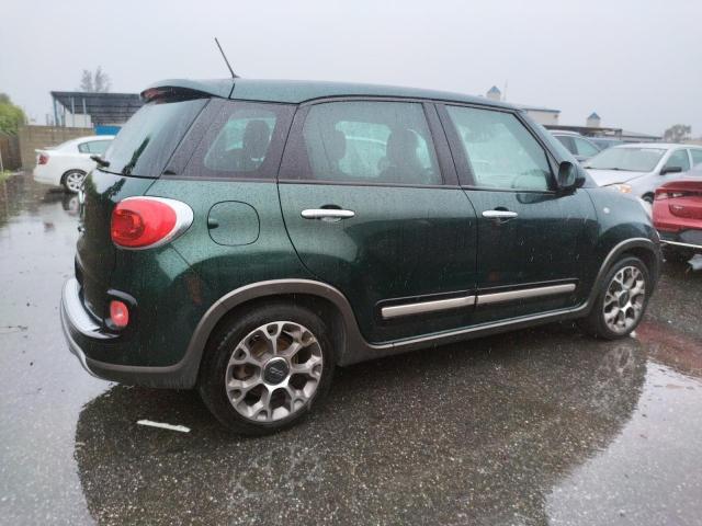 ZFBCFADH5EZ006142 - 2014 FIAT 500L GREEN photo 3