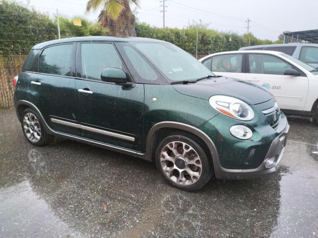 ZFBCFADH5EZ006142 - 2014 FIAT 500L GREEN photo 4