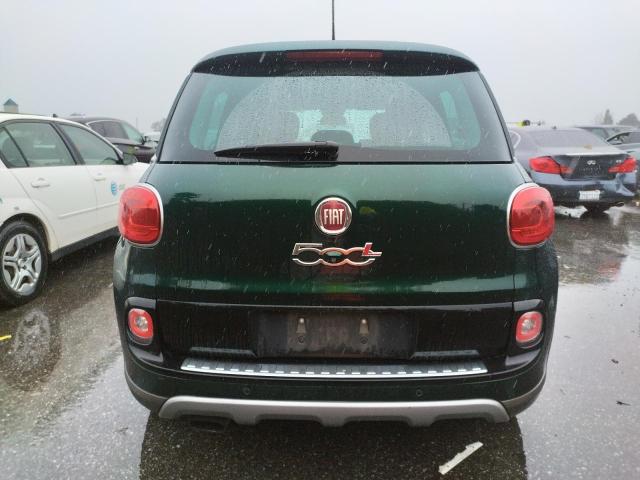 ZFBCFADH5EZ006142 - 2014 FIAT 500L GREEN photo 6