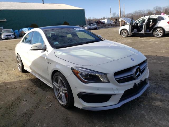 WDDSJ5CB6EN099035 - 2014 MERCEDES-BENZ CLA 45 AMG WHITE photo 1