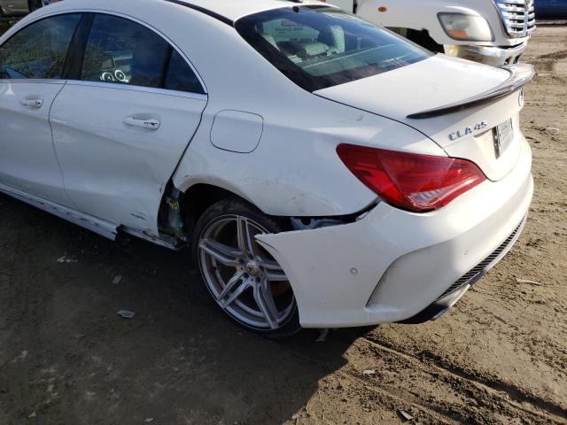 WDDSJ5CB6EN099035 - 2014 MERCEDES-BENZ CLA 45 AMG WHITE photo 9