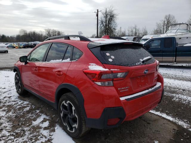 JF2GTHMC2M8267612 - 2021 SUBARU CROSSTREK RED photo 3