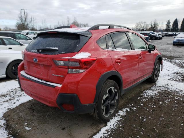 JF2GTHMC2M8267612 - 2021 SUBARU CROSSTREK RED photo 4