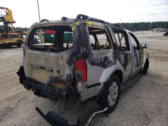 5N1AR18W17C626816 - 2007 NISSAN PATHFINDER BURN photo 4