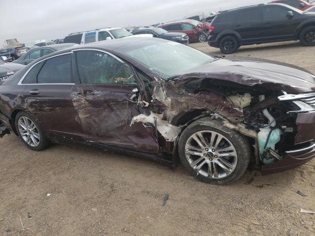 3LN6L2LU0DR828885 - 2013 LINCOLN MKZ HYBRID MAROON photo 9