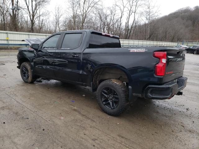 1GCPYFED3KZ416807 - 2019 CHEVROLET SILVERADO BLACK photo 2