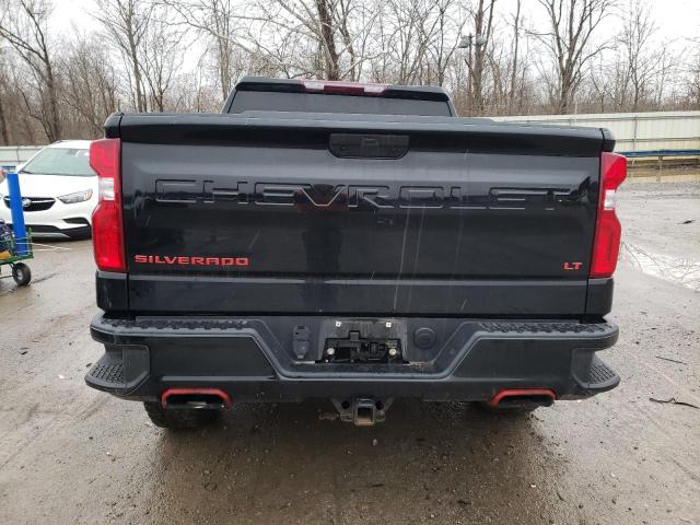 1GCPYFED3KZ416807 - 2019 CHEVROLET SILVERADO BLACK photo 6