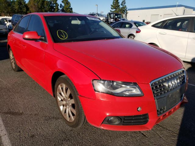 WAUBFAFL0CN015181 - 2012 AUDI A4 PREMIUM RED photo 1